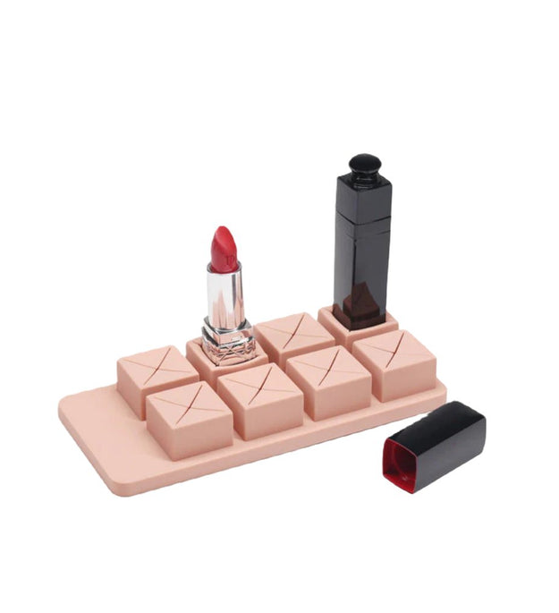 Creative Chocolate Lipstick Makeup Organizer