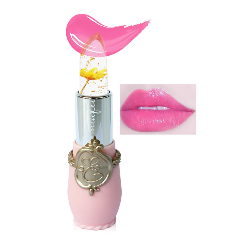 The Flower Crystal Jelly Magic Pink Lipgloss Family