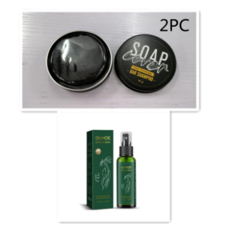 Black Soap 2 pcs With Serum Set