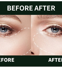 Green Algae Eye Mask before and after