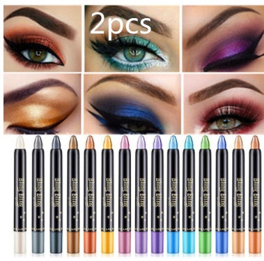 Pearlescent Gel Pen 15 Color Eye Shadow Pen